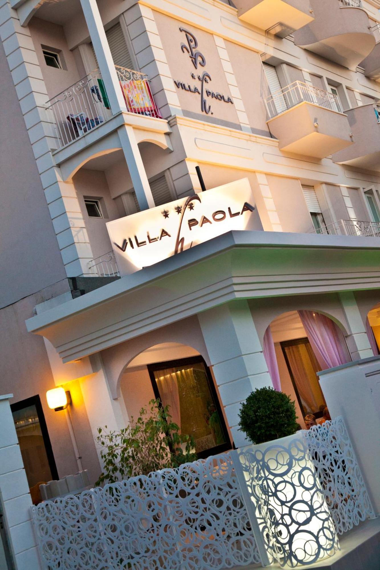 Hotel Villa Paola Rimini Kültér fotó